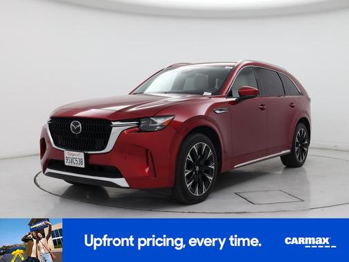 Red 2024 Mazda CX-90 Turbo S Premium