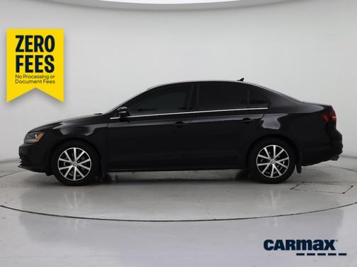 Black 2017 Volkswagen Jetta SE