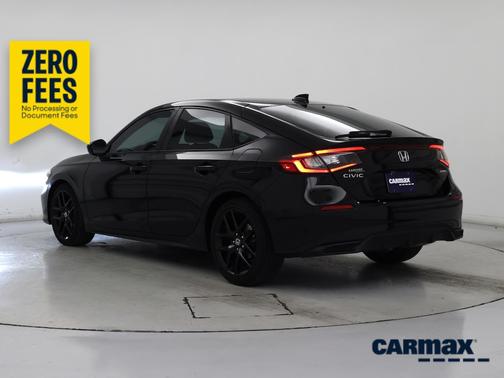 Black 2025 Honda Civic Sport