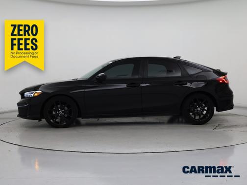 Black 2025 Honda Civic Sport
