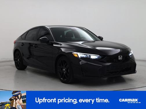 Black 2025 Honda Civic Sport