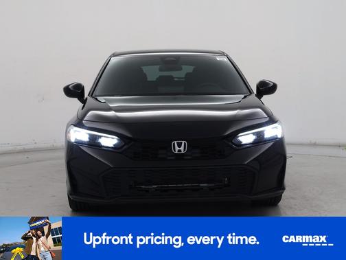 Black 2025 Honda Civic Sport