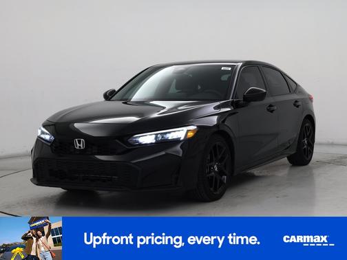 Black 2025 Honda Civic Sport