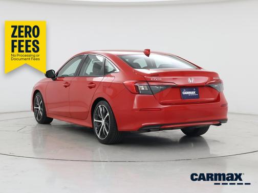 Red 2024 Honda Civic Touring