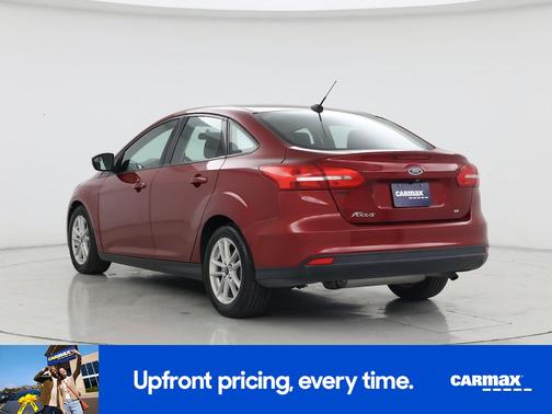 Burgundy 2017 Ford Focus SE
