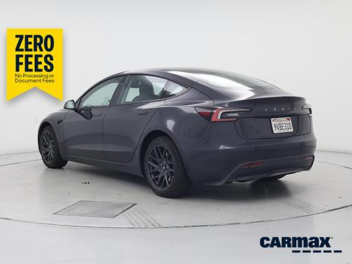 Gray 2025 Tesla Model 3 Long Range