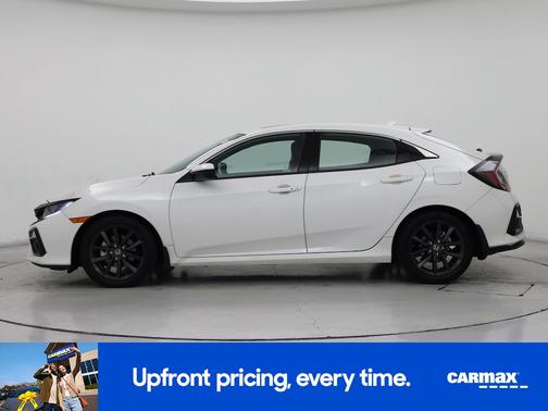 White 2020 Honda Civic EX-L