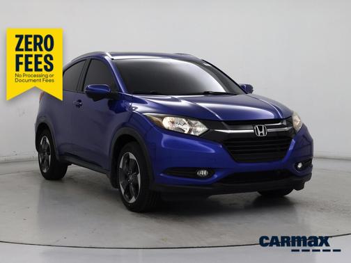 Blue 2018 Honda HR-V EX-L