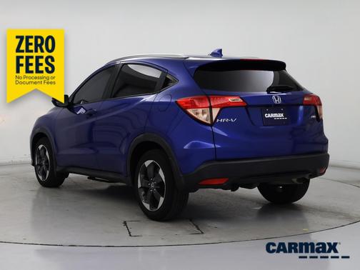 Blue 2018 Honda HR-V EX-L