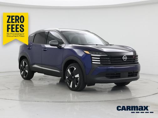 Blue 2025 Nissan Kicks SR