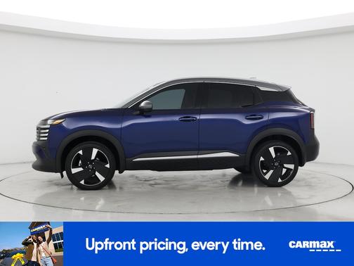 Blue 2025 Nissan Kicks SR