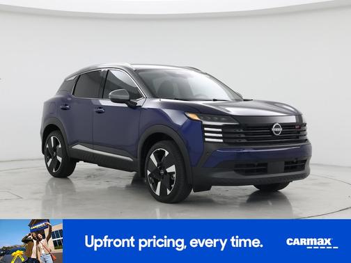 Blue 2025 Nissan Kicks SR