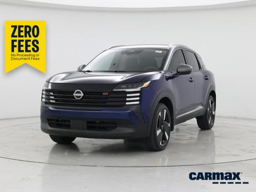 Blue 2025 Nissan Kicks SR