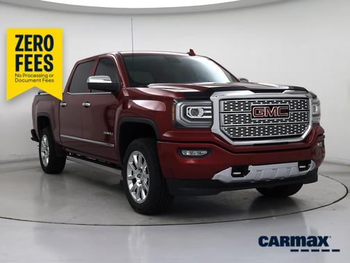 Red 2018 GMC Sierra 1500 Denali