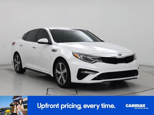White 2020 Kia Optima S