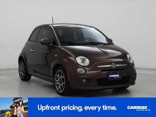 Brown 2015 FIAT 500 Sport