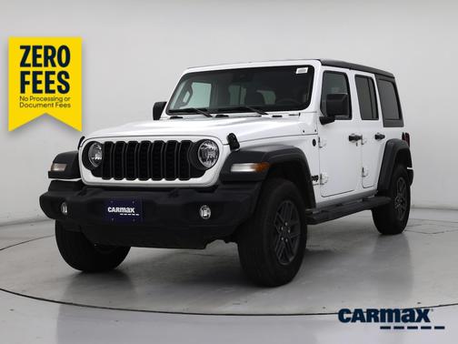 White 2024 Jeep Wrangler Sport S