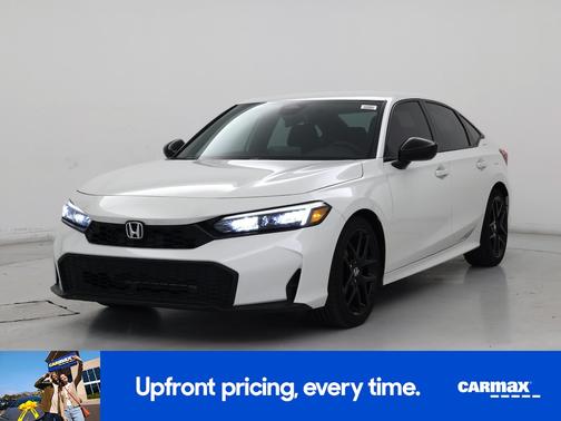 White 2025 Honda Civic Sport