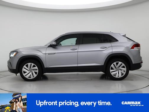 Silver 2021 Volkswagen Atlas Cross Sport SE w/Tech