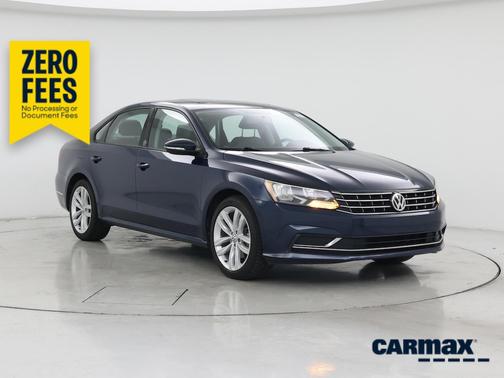 Blue 2019 Volkswagen Passat Wolfsburg Edition
