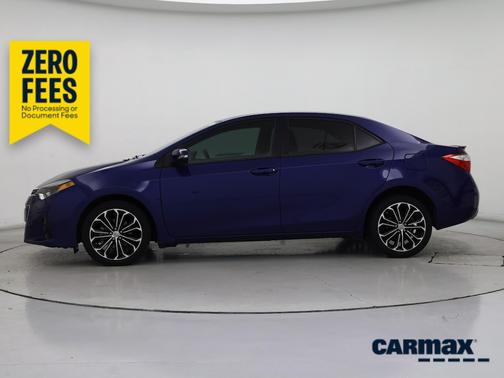 Blue 2016 Toyota Corolla S Plus