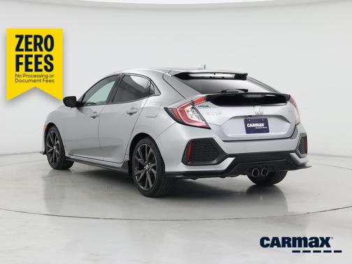 Gray 2018 Honda Civic Sport