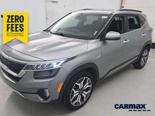 Silver 2021 Kia Seltos SX