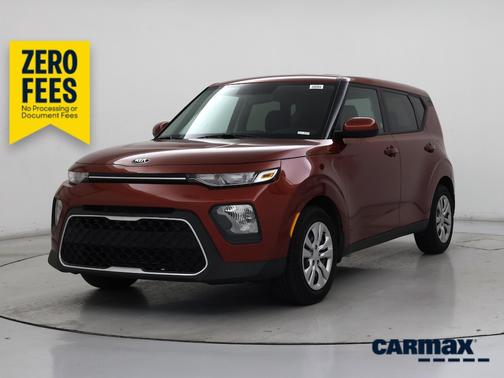 Orange 2020 Kia Soul LX