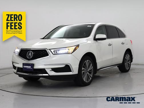White 2017 Acura MDX