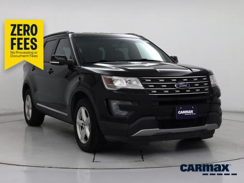 Black 2016 Ford Explorer XLT