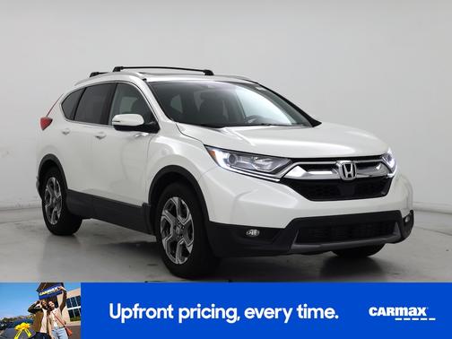 White 2018 Honda CR-V EX-L