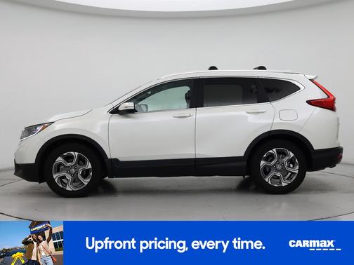 White 2018 Honda CR-V EX-L
