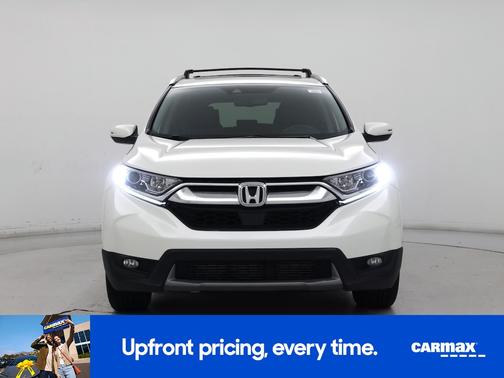White 2018 Honda CR-V EX-L