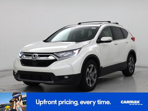 White 2018 Honda CR-V EX-L