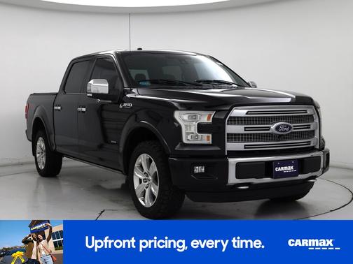 Black 2016 Ford F-150 Platinum