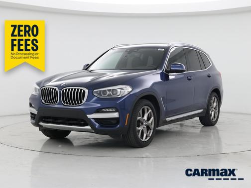 Blue 2021 BMW X3 XDrive30i