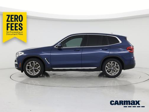 Blue 2021 BMW X3 XDrive30i