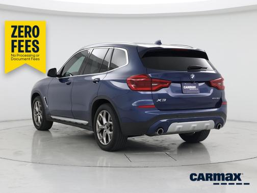 Blue 2021 BMW X3 XDrive30i