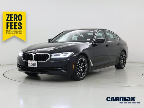 Black 2023 BMW 540 I