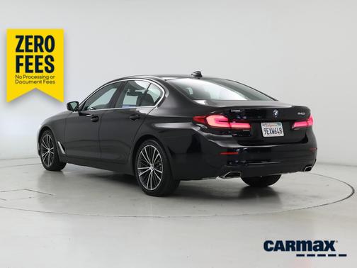 Black 2023 BMW 540 I