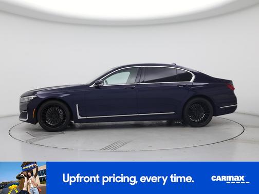 Blue 2020 BMW 740 I