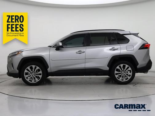 Silver 2023 Toyota RAV4 Limited