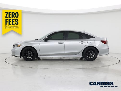 Silver 2026 Honda Civic Sport