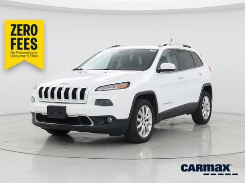 White 2014 Jeep Cherokee Limited