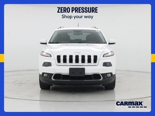 White 2014 Jeep Cherokee Limited