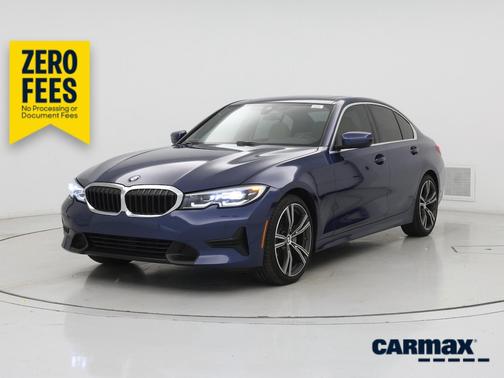 Blue 2021 BMW 330 I
