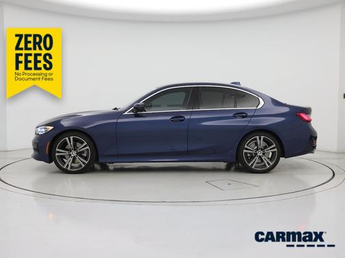 Blue 2021 BMW 330 I