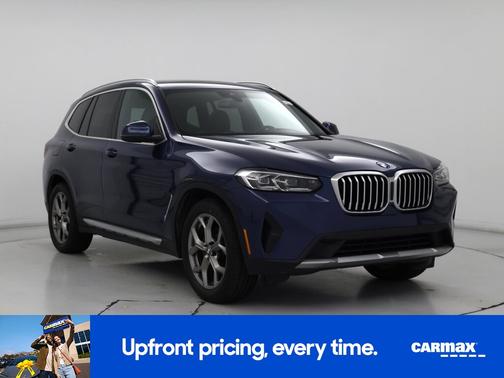 Blue 2022 BMW X3 sDrive30i