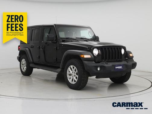 Black 2023 Jeep Wrangler Unlimited Sport