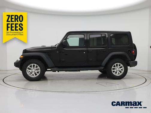 Black 2023 Jeep Wrangler Unlimited Sport